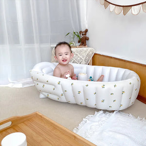 Blow Up Baby Bath™ - För små vattendjur - Uppblåsbart babybadkar