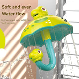 Dino Shower Spin™ – Skrattande stänkande kul – Paraply för badleksaker