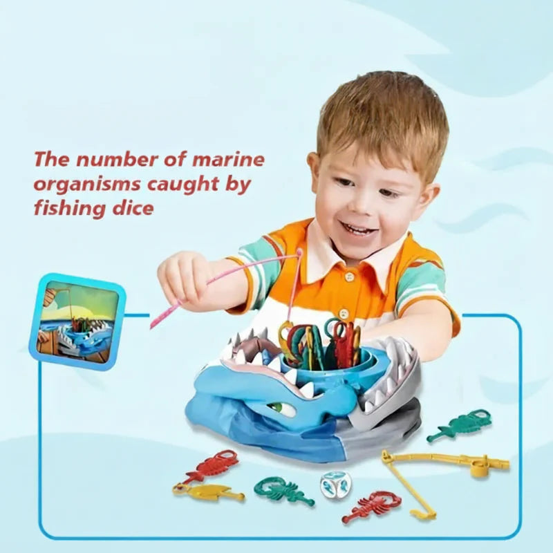 SharkAttack – Lekfullt & pedagogiskt – Partyspel med färgglada havsdjur