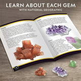Gemstone Dig Kit – Upptäck & Lär dig – Kristallgrävningsset