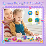 DIY Flower Poke Art – Kreativt & lärorikt – Blomsterpysselpaket