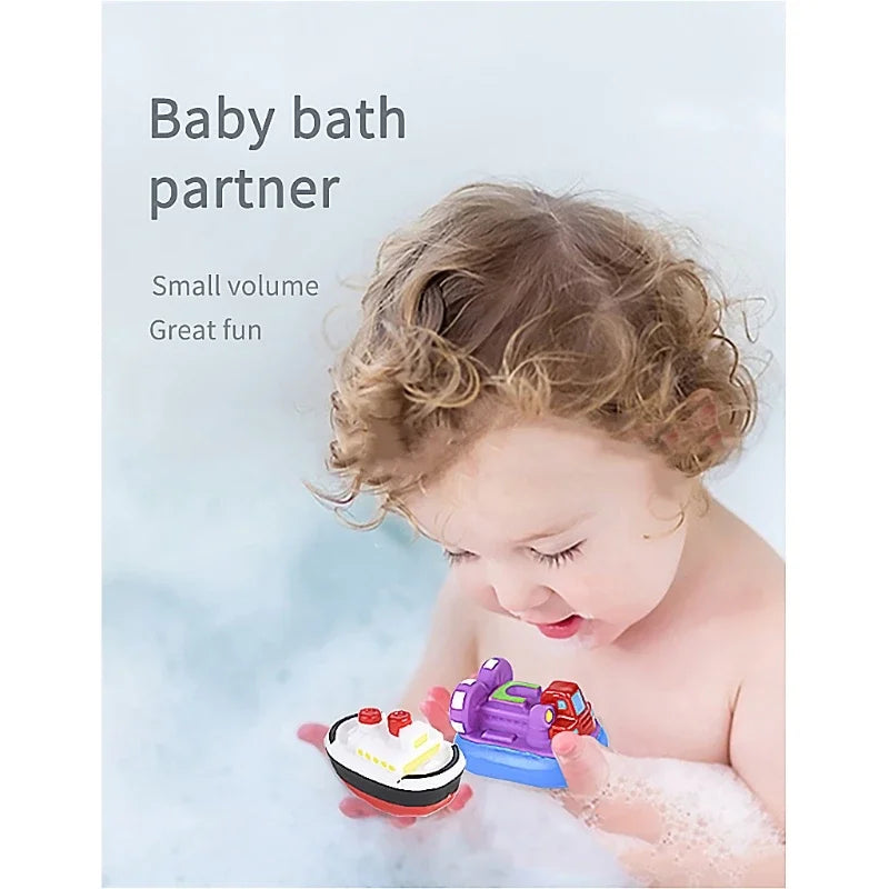 Bath Boat Set™ – Plaskande kul i badet - leksaksbåtar