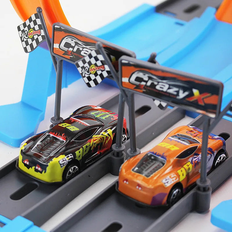 Double Race Track™ - Kreativt & roligt - Looping racerbana