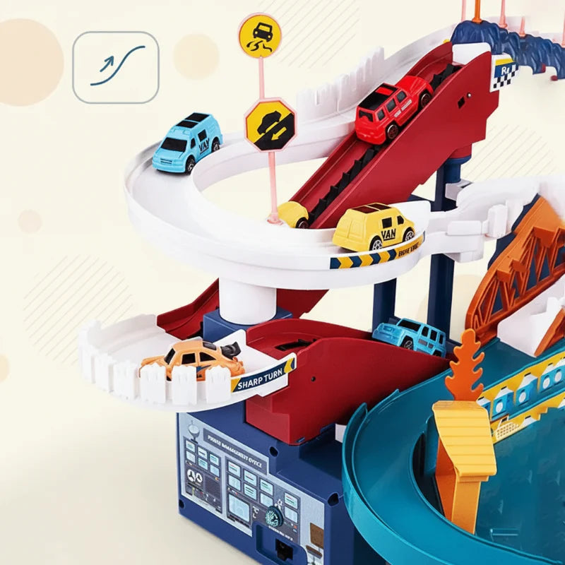 JurassicRun – Cool & Lärorikt – Dino Racebaan med bilar