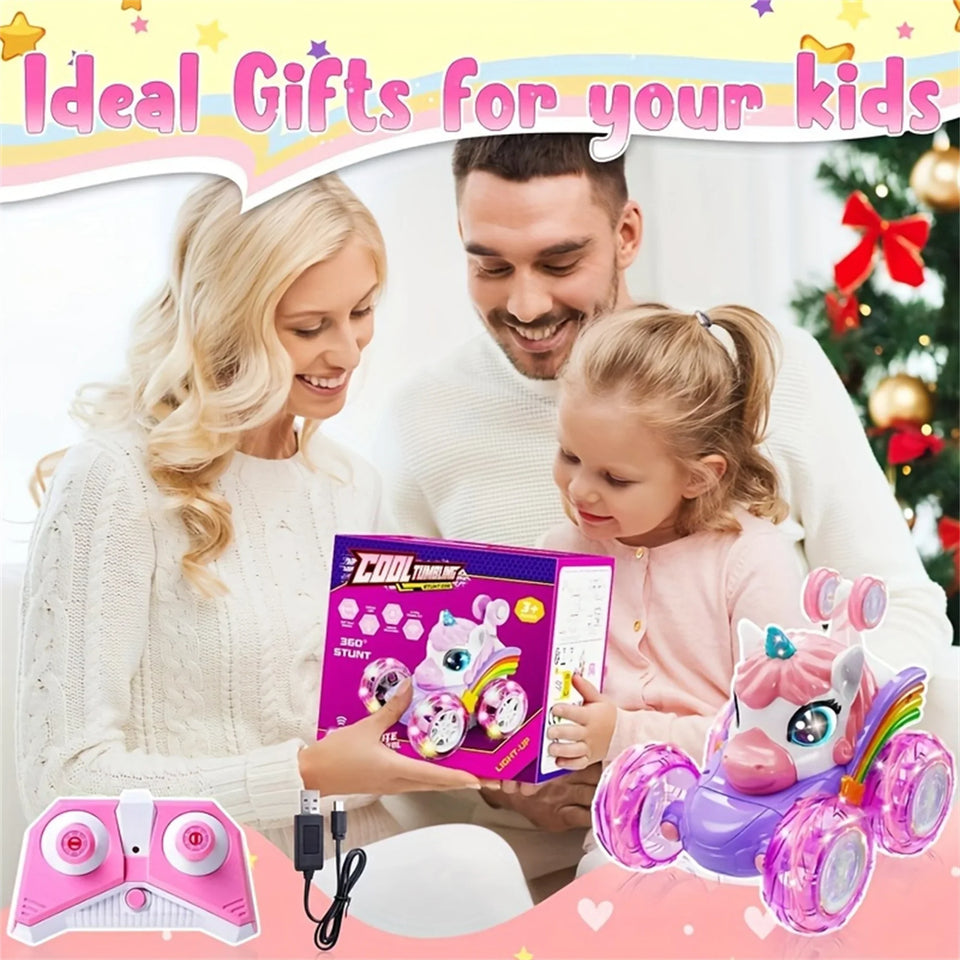 GlowRide – Färgglad och aktiv – Unicorn RC-bil