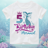 Birthday Graphic Tee – Söt & luftig – Födelsedags-T-shirt för barn