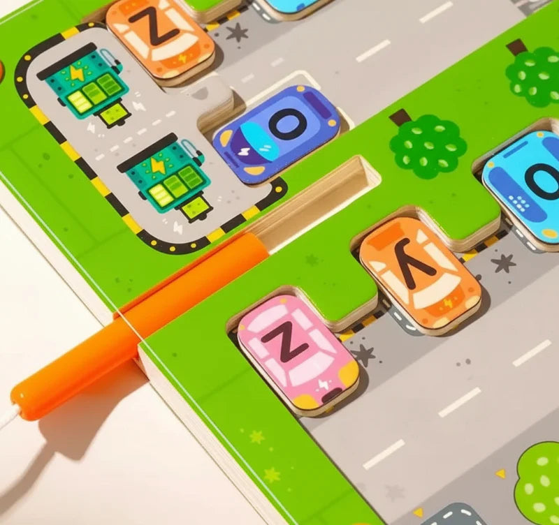 AlphaPark – Smart & Kreativt – Magnetiskt labyrintspel