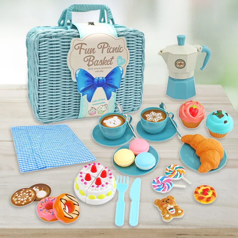 Tea Party Set – Söt & Chic – Leksaksset för picknick