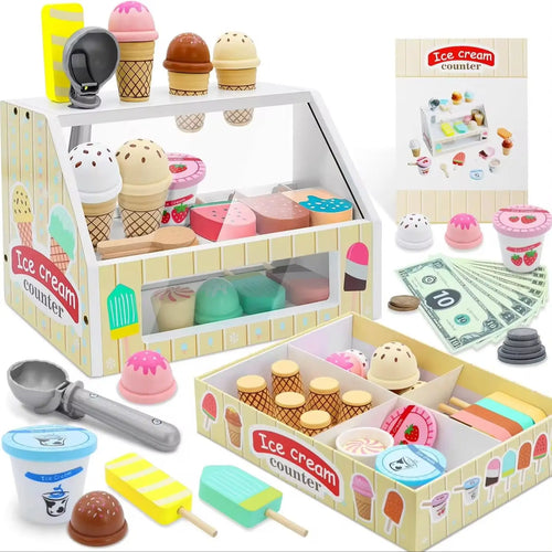 Ice Cream Playset™ - Kreativ och pedagogisk - lekset för glass