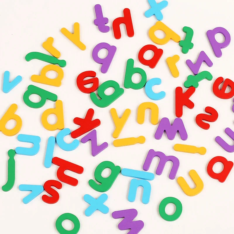AlphaPuzzle – Lär dig engelska ord – Träpussel för stavning