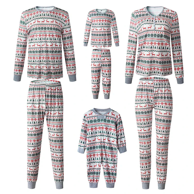 Mini Fashion™ - För hela familjen - Julpyjamas