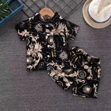 Mini Fashion™ - Fräsch och glad - Blommigt set för pojkar