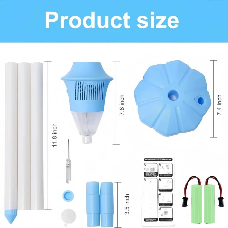 Bubble Breeze™ – Magisk & musikalisk - Bubbel-lampa