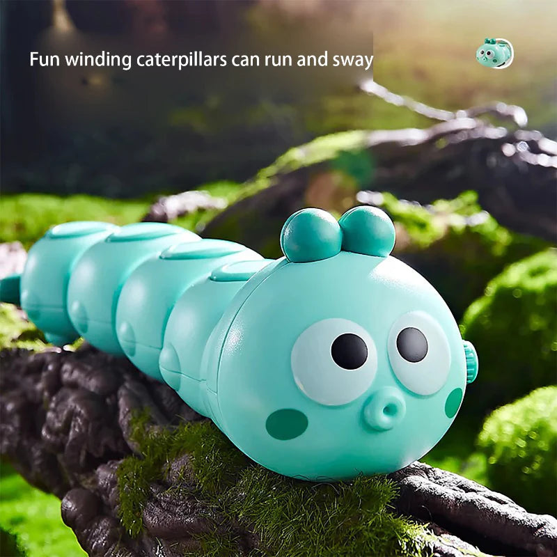 Wind-Up Caterpillar – Lekfullt & rörligt – Kryp-leksaker