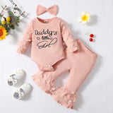 Mini Fashion™ - 'Pappas lilla flicka' - Romper & byxor för flickor