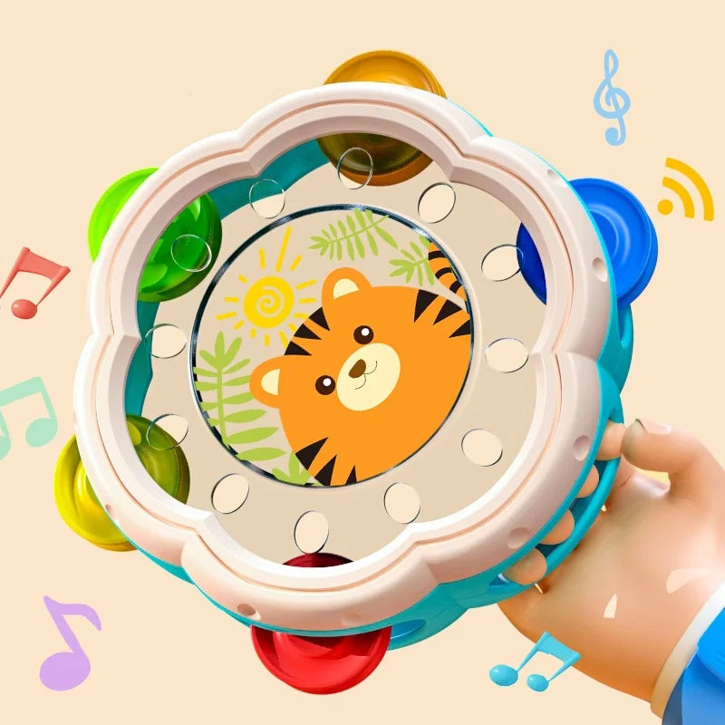 Montessori Music Set™ - Utveckla musikalisk talang - Tamburin för barn