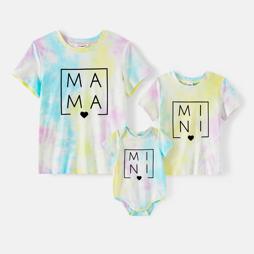 Mini Fashion™ - Svalka och bekvämlighet – glada tie-dye-tröjor