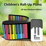 Roll-up Piano Keyboard – Kreativt & lärorikt – hopfällbart piano