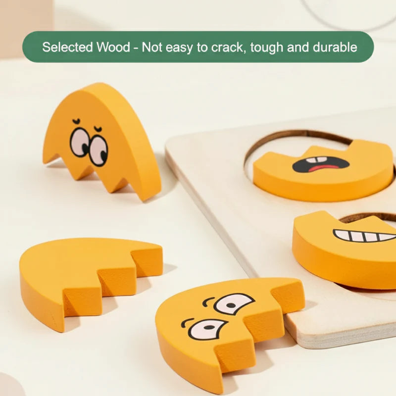 ExpressEggs – Lära sig hantera känslor – Ansiktsuttryck Pussel