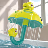 Dino Shower Spin™ – Skrattande stänkande kul – Paraply för badleksaker