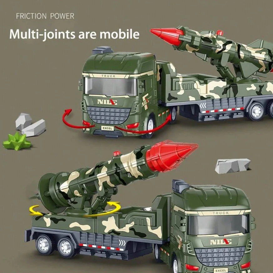 BattleTruck – Militär & Interaktiv – Armé Truck Leksaker
