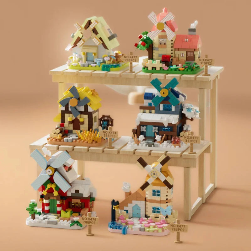 DIY Windmill Building Blocks – Kreativt & utmanande – Byggklossar