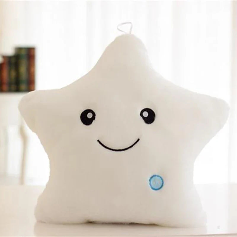 Glow Star Pillow™ – Stjärnglädje i sängen - självlysande gosedjurskudde