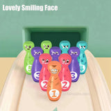 Bowling Game Set - Färgglatt & roligt – leksakskegelsats