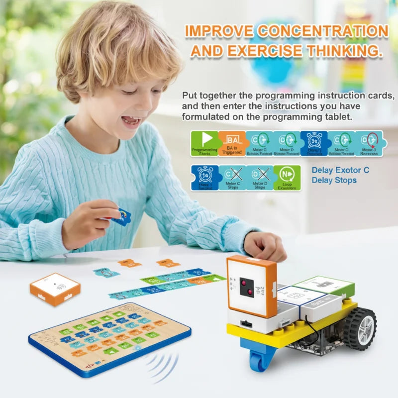 STEM Programming Blocks – Lär dig programmera – Byggstenarset