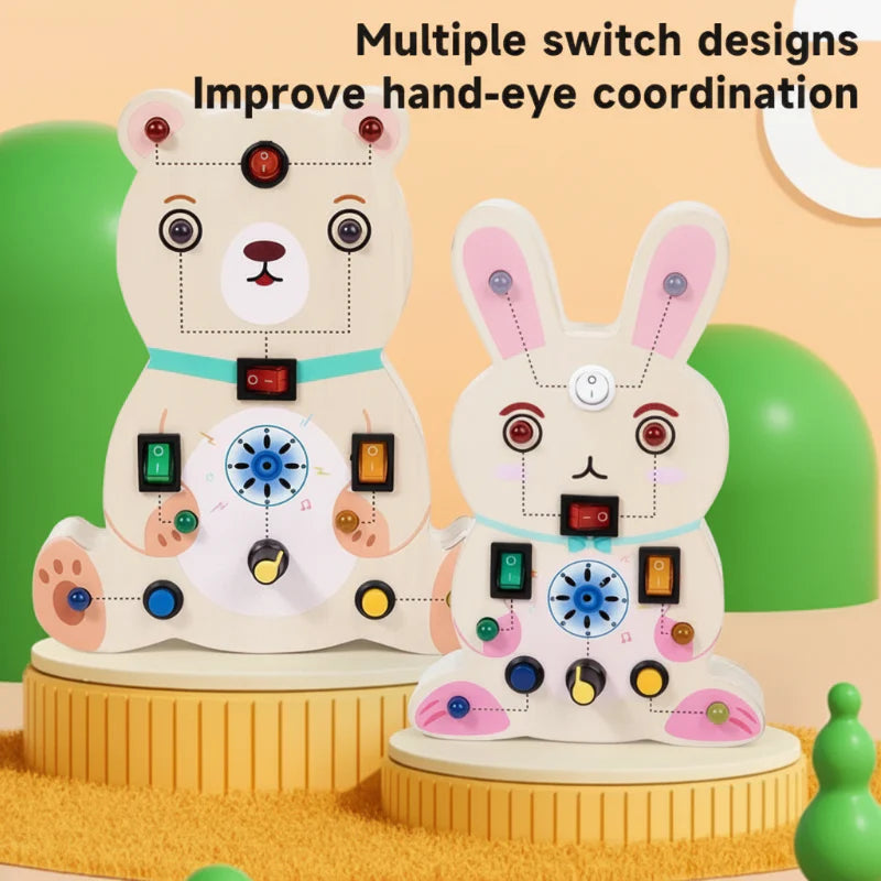 SmartSwitch – Montessori & Motorik – LED-spelbräde
