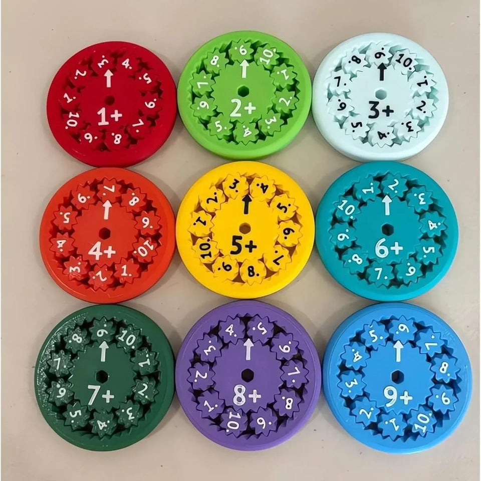 Whiz Spinner – Räkna & Troll – Matematik Fidget
