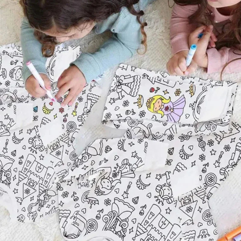 DIY Pajama Set™ – Färg & dröm – Colours Pyjamas-set för barn