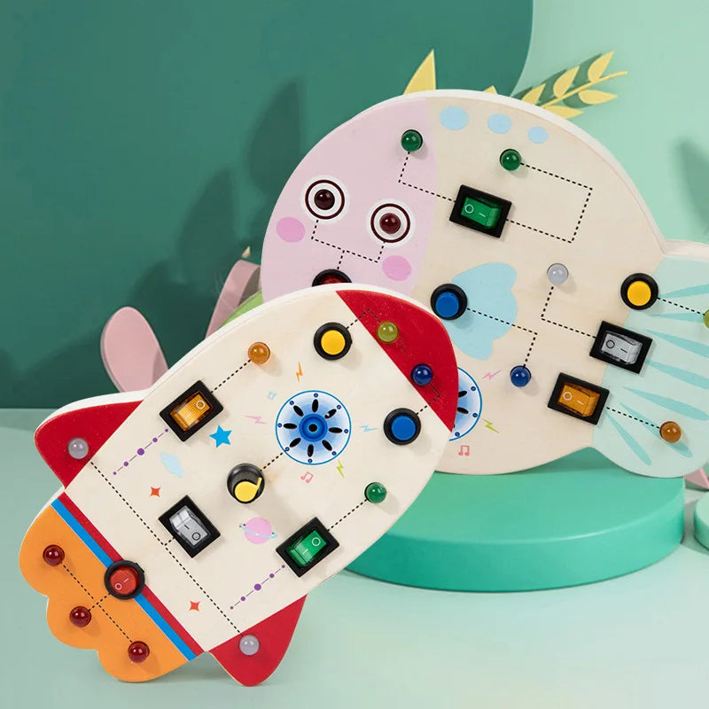 SmartSwitch – Montessori & Motorik – LED-spelbräde