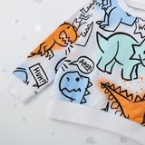 Kids Dinosaur Sweatshirt – Komfort & stil – Dino barntröja
