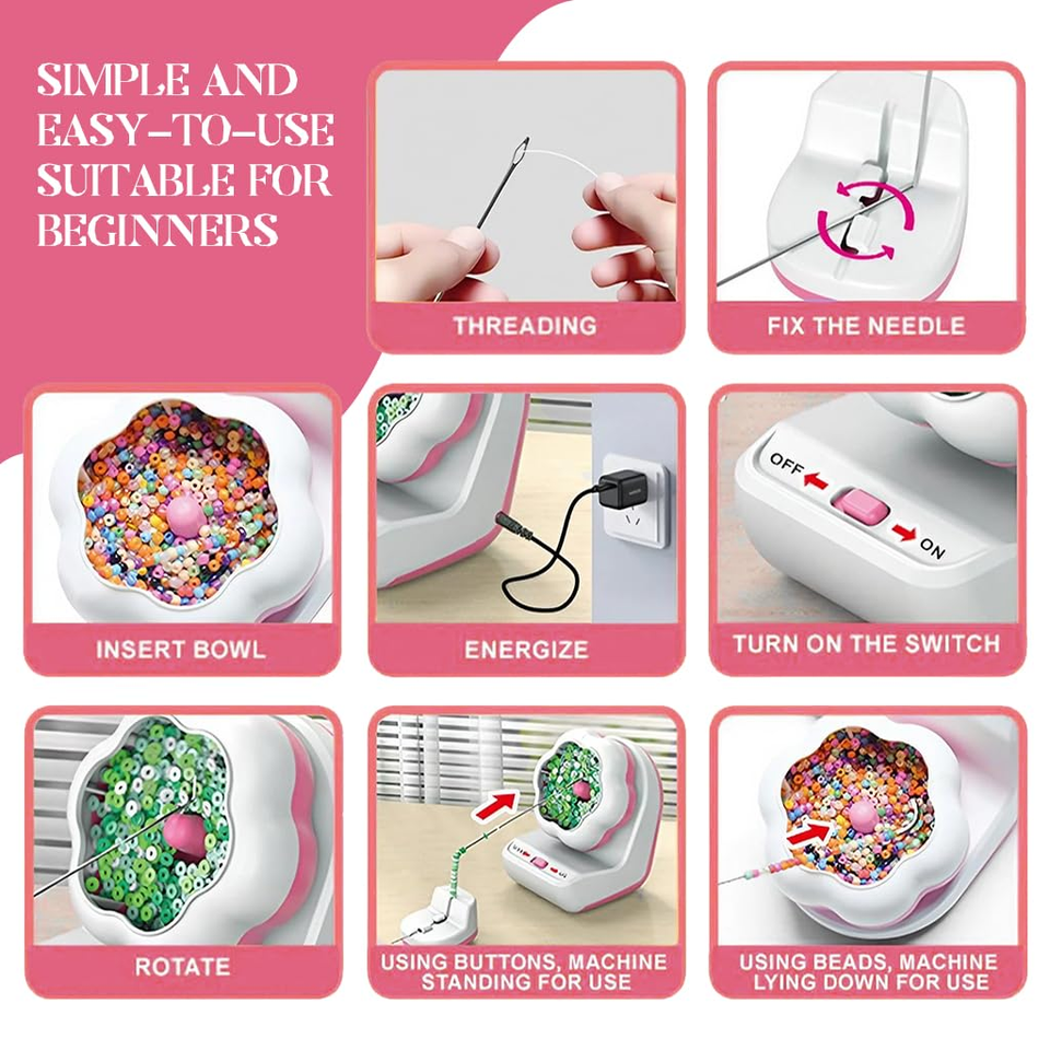 GemCraft™ – Effektiv och användarvänlig – Elektrisk pärlmaskin