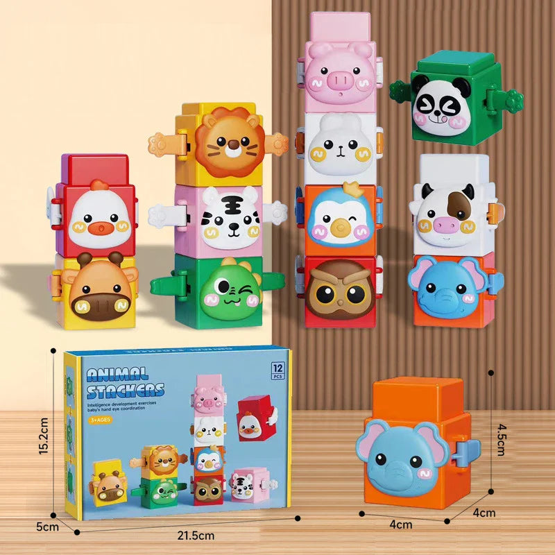 StackAnimals – Roligt & pedagogiskt – Djurstaplingsset