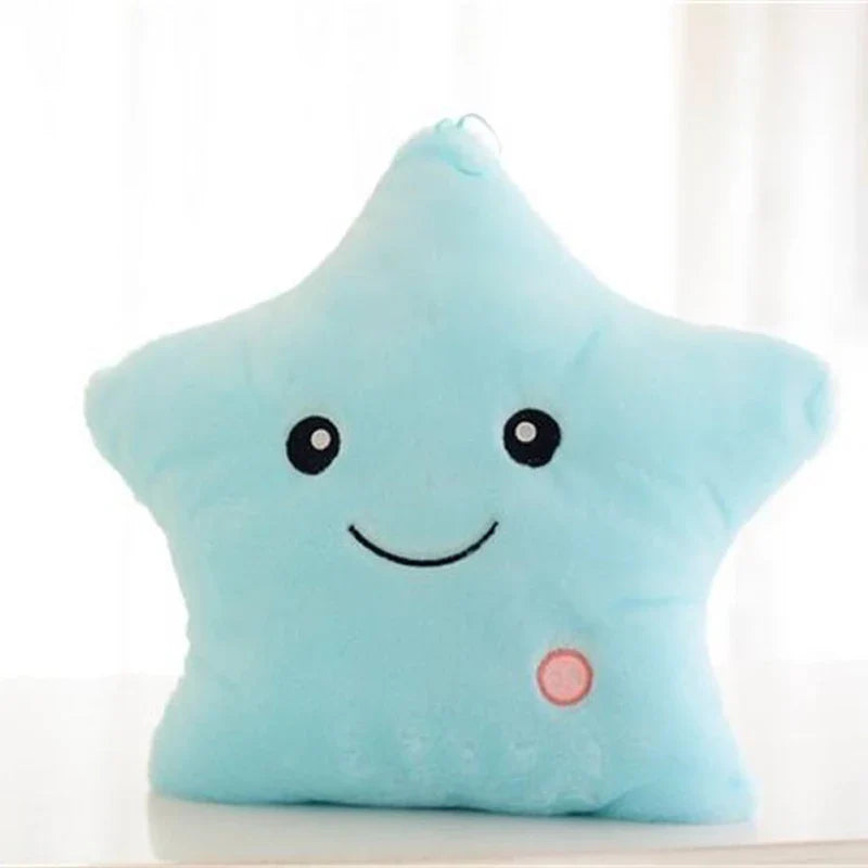 Glow Star Pillow™ – Stjärnglädje i sängen - självlysande gosedjurskudde