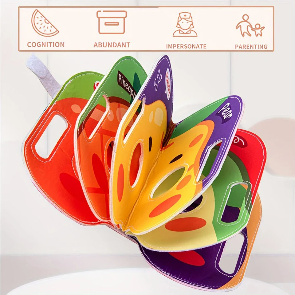 Mask Book™ – Baby lär sig första intrycket - tygmaskbok