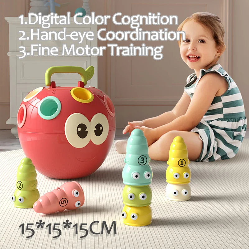 Tiny Sorter™ – Smart stapling – Äpple & maskspel