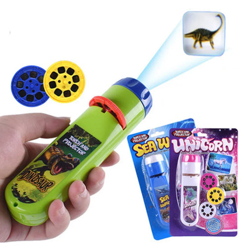 Glow Tales™ – Bilder från sängdags - Ficklampa med leksaksprojektion