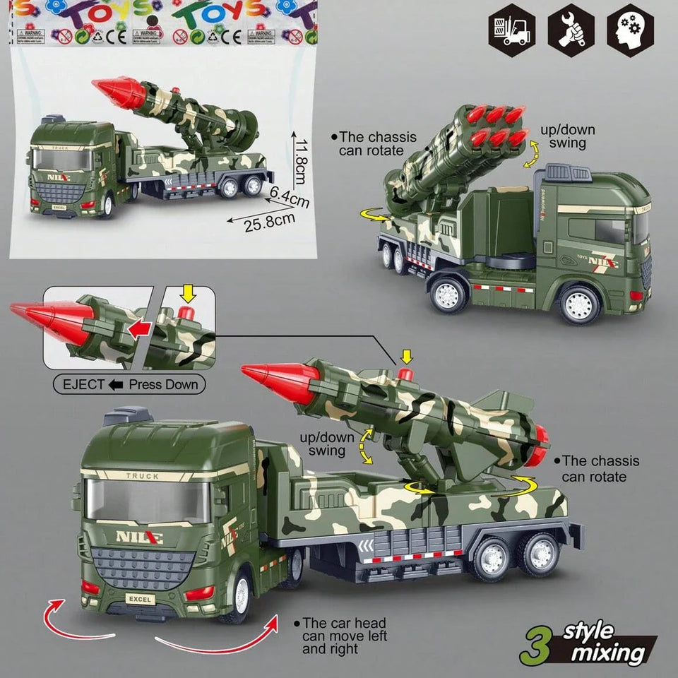 BattleTruck – Militär & Interaktiv – Armé Truck Leksaker