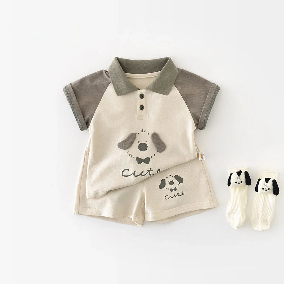 Mini Fashion™ – Tufft och somrigt – Hund Baby Set