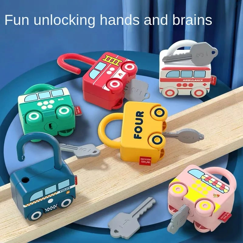 Puzzle Locks™ – Lek & Lär - Montessori-leksaker