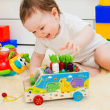 Montessori Animal Matching Toy – Lärorikt & interaktivt – Pusselvagn