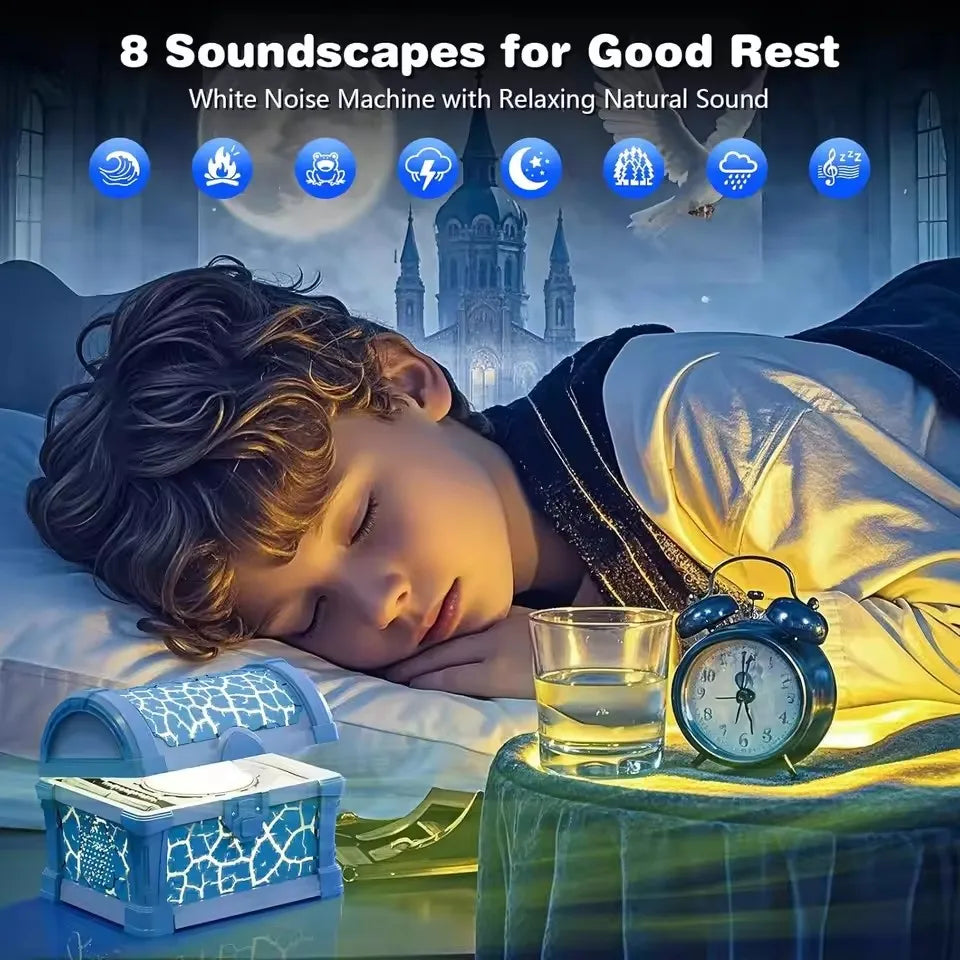 StarBox – Rolig och lugnande – ”White Noise” projektionsnattlampa