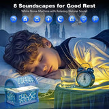 StarBox – Rolig och lugnande – ”White Noise” projektionsnattlampa