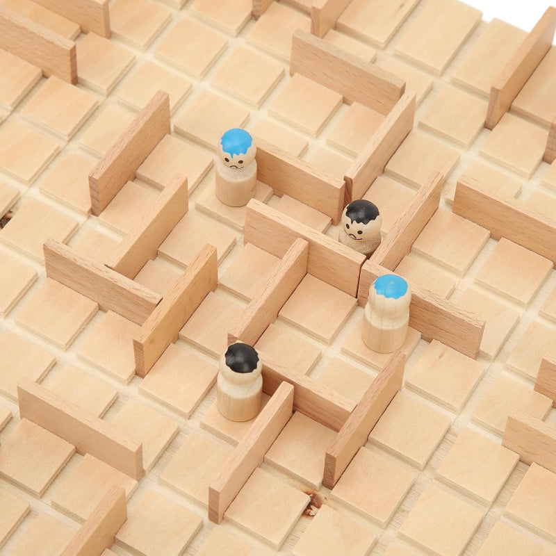 Wooden Chess Puzzle Game – Strategi & Tänkande – Brädspel