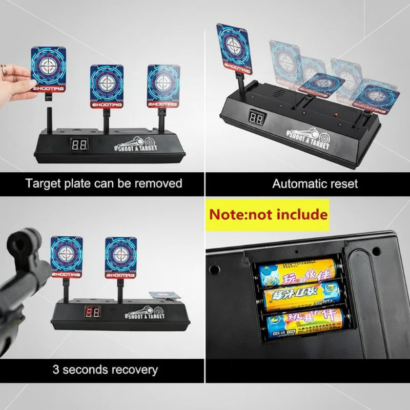 ShotMaster – Smart & Automatisk – Skjutskivspel