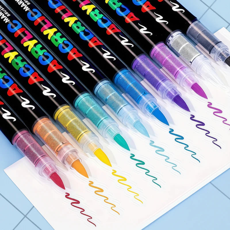 ColorCraft – Kreativt & hållbart – Akrylmarkörer med penselspets
