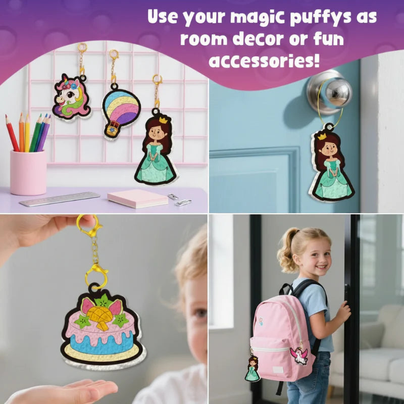 Magic Puff Paint – Kreativt & interaktivt – Pysselset med magisk skumtextur